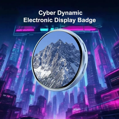 Smart Bluetooth Electronic Display Badge 7 Color LED App Control LED Badge Changing Images Two-Dimensional